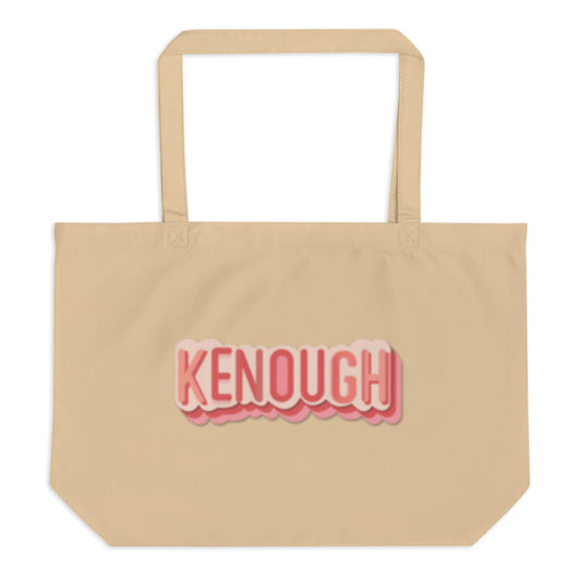 Kenough Large organic tote bag