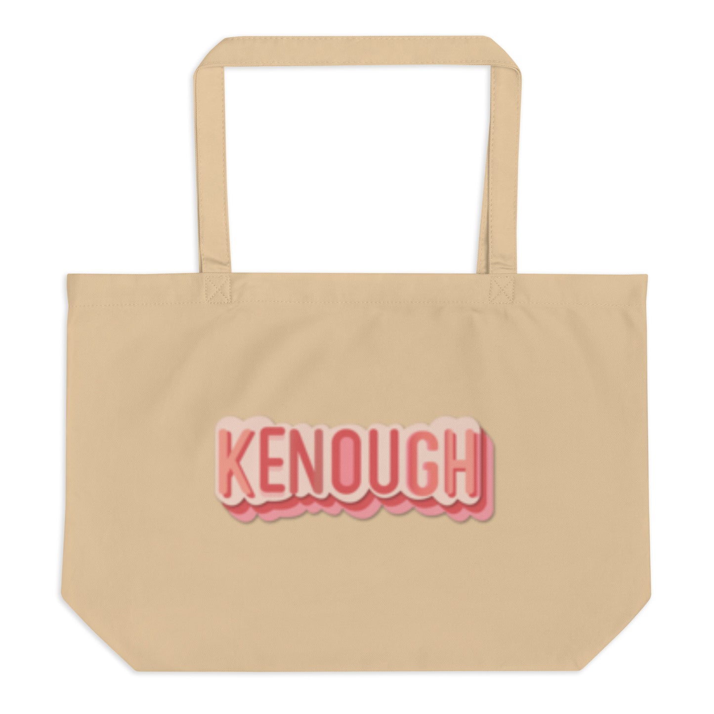 Kenough Large organic tote bag