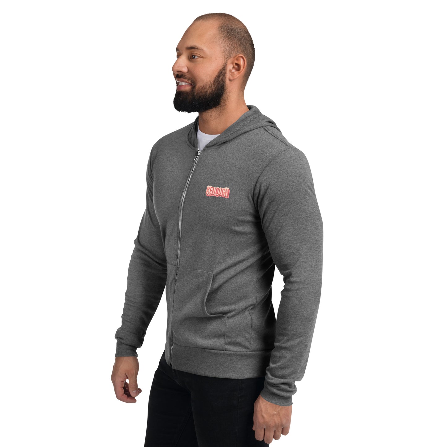 Kenough Unisex zip hoodie